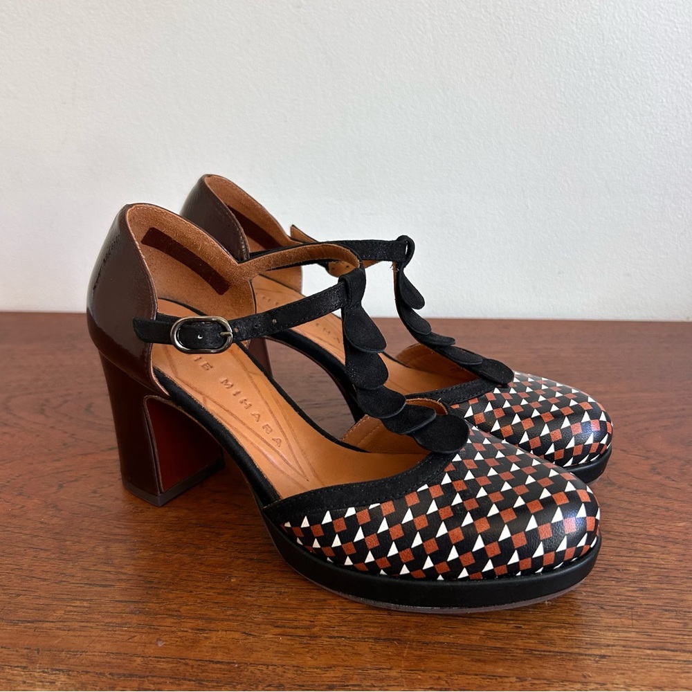 New Chie Mihara Dafra Heeled Shoe - Picture 14 of 14